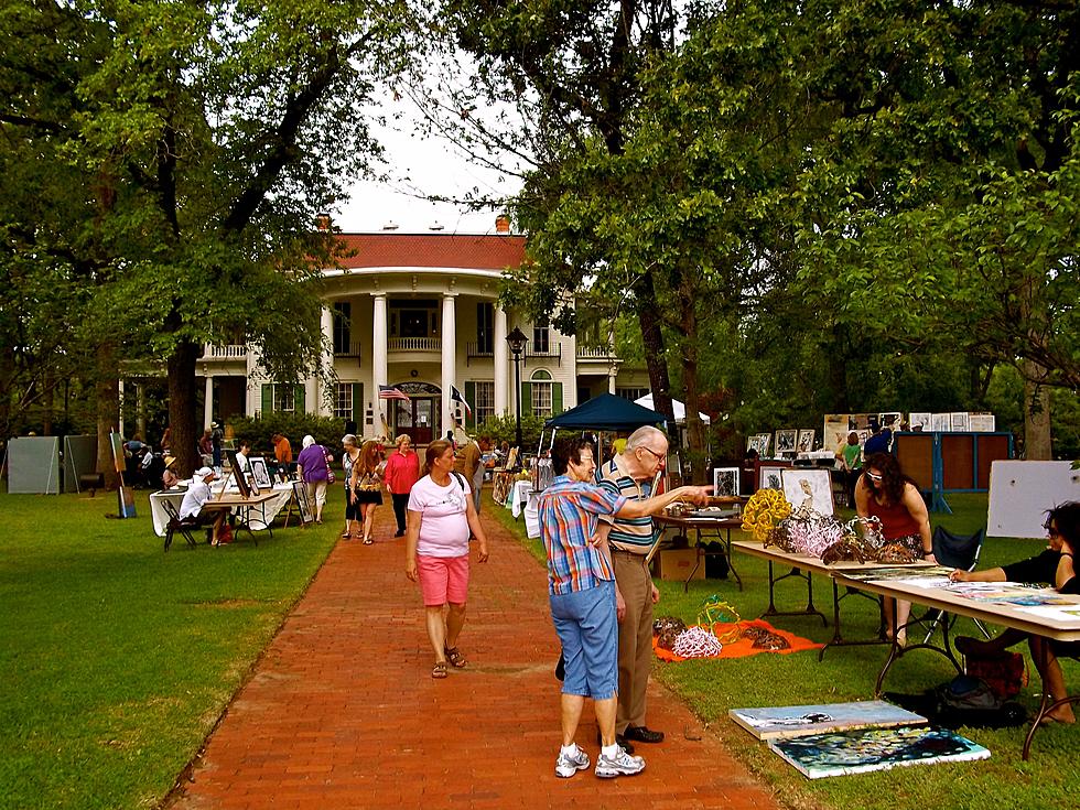 Art in the Park Saturday at the Goodman-LeGrand Museum