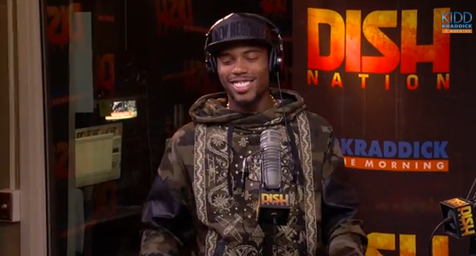 B.o.B. Says ‘A La Mode’ Means ‘With Something On The Side’ To Kidd Kraddick In The Morning [VIDEO]