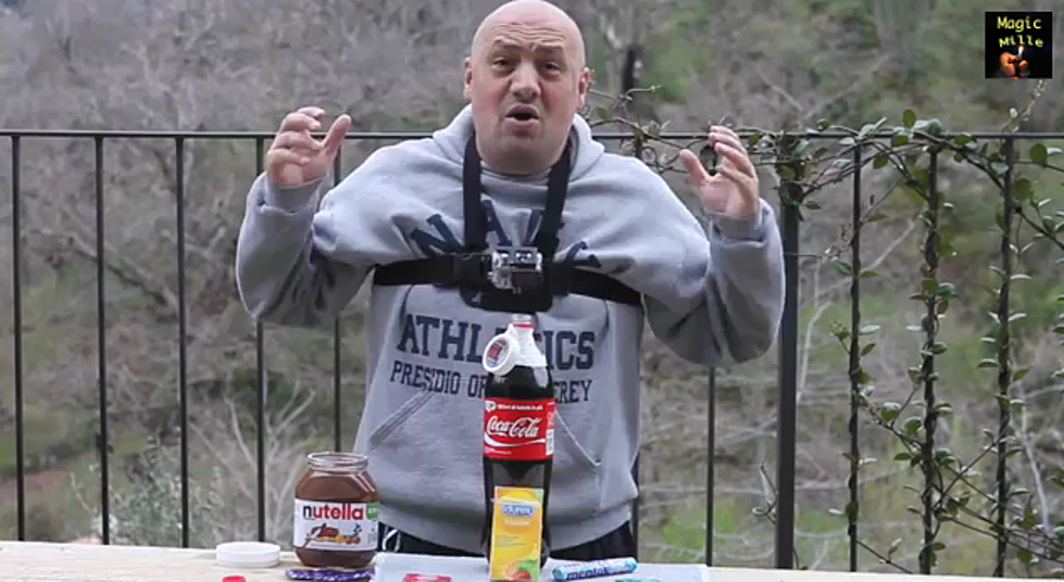 Mentos + Coke Experiment Like You’ve Never Seen It Before [VIDEO]