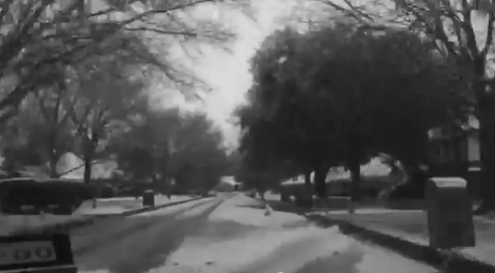 Snow Day in East Texas [VIDEO]