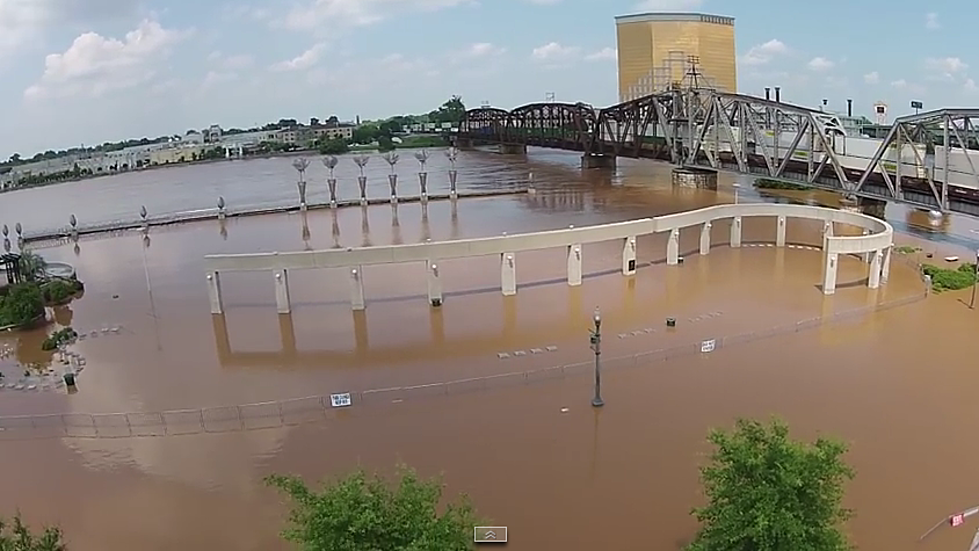 The Red River in Shreveport-Bossier City Has Crested at 37.14 Feet