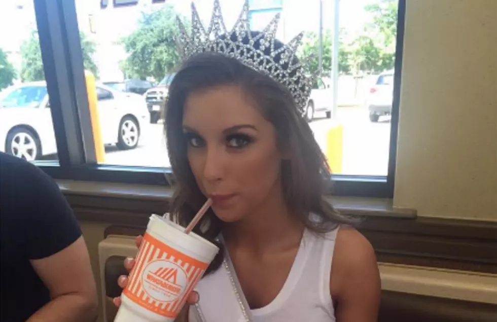 Miss Texas Chows Down on Whataburger After Win