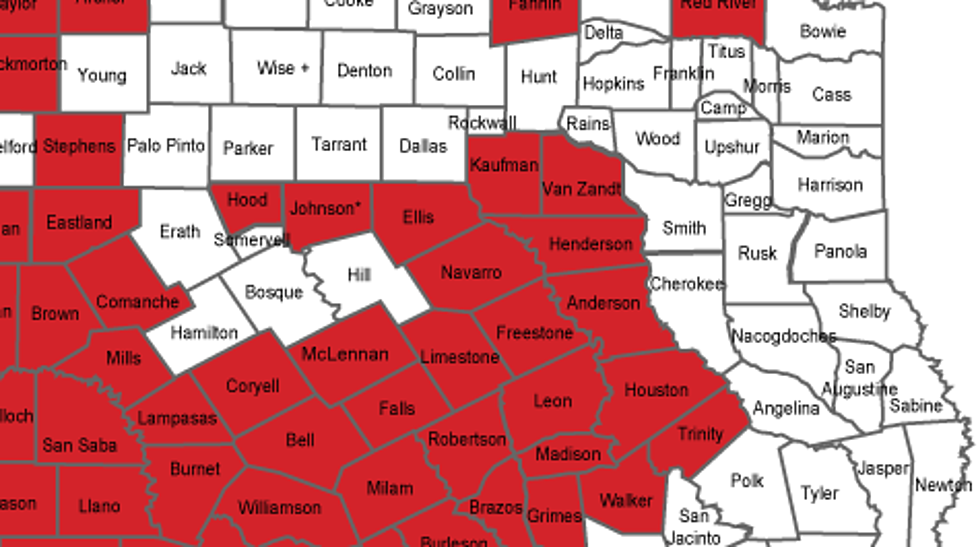 East Texas Burn Ban List Continues To Grow