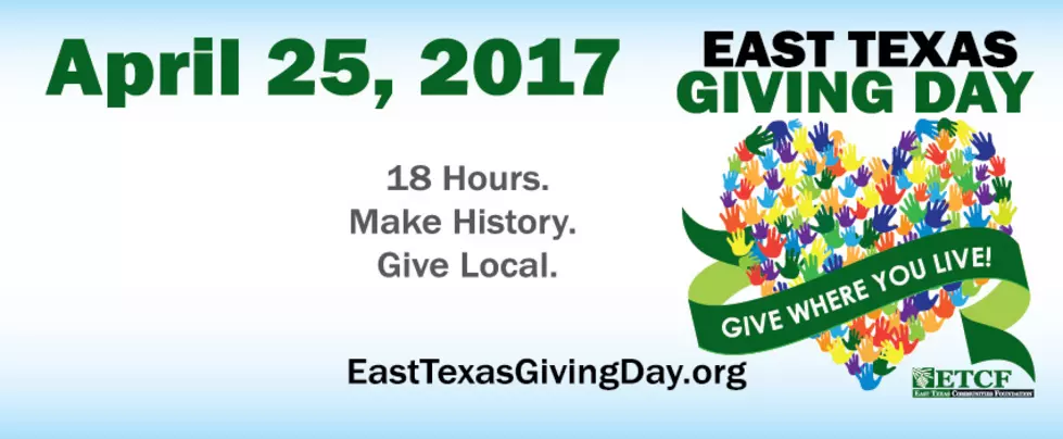 East Texas Giving Day Is Today