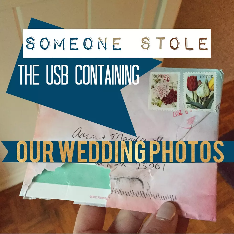 Someone Stole the USB of Our Wedding Photos