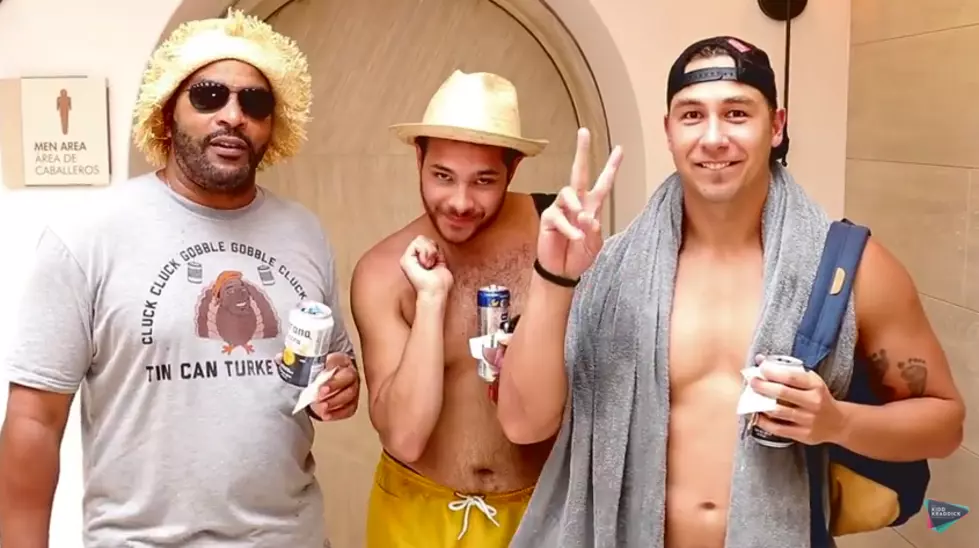 We&#8217;re Jealous Of Big Al, J-Si + Justin&#8217;s Day At The Spa On The Family Vacation [VIDEO]