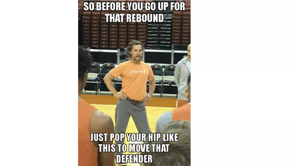 Texas&#8217; Own Matthew McConaughey Gets Meme Treatment with Pose