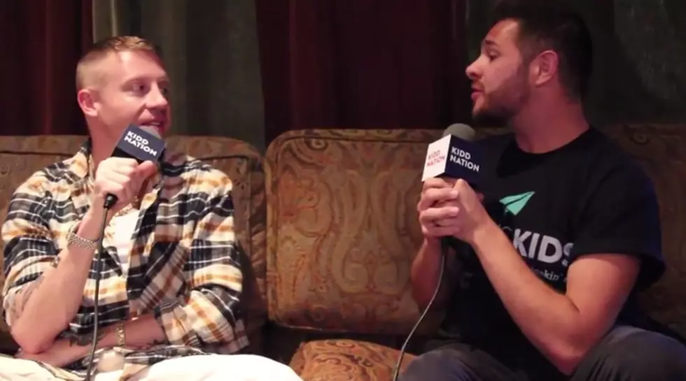 The Kidd Kraddick Morning Show Is Backstage With Macklemore [VIDEO]