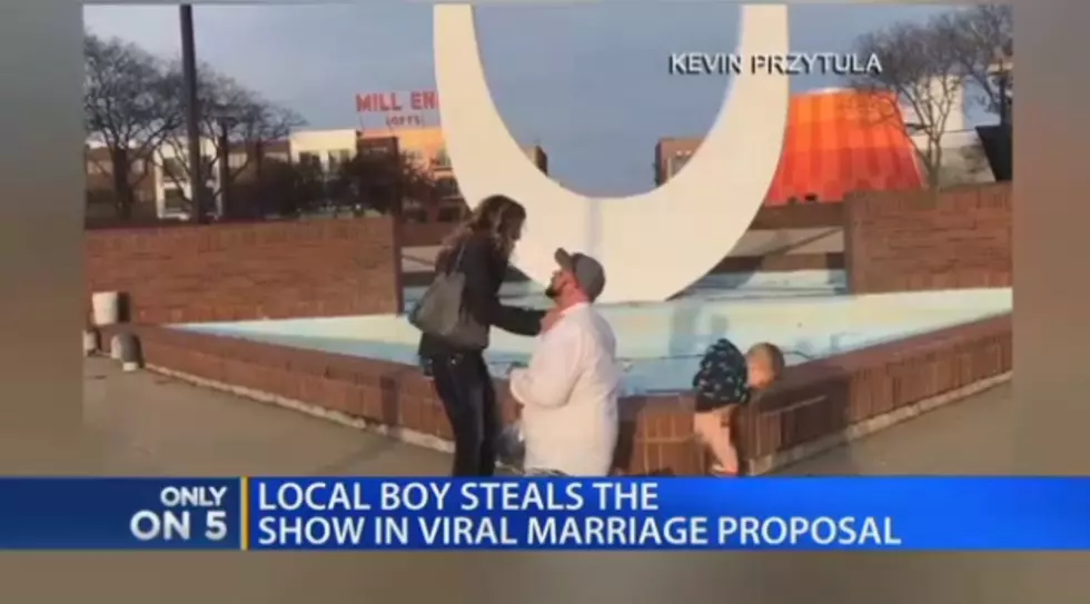 3 Year Old Boy Upstages Marriage Proposal By Dropping Pants To Pee [VIDEO]