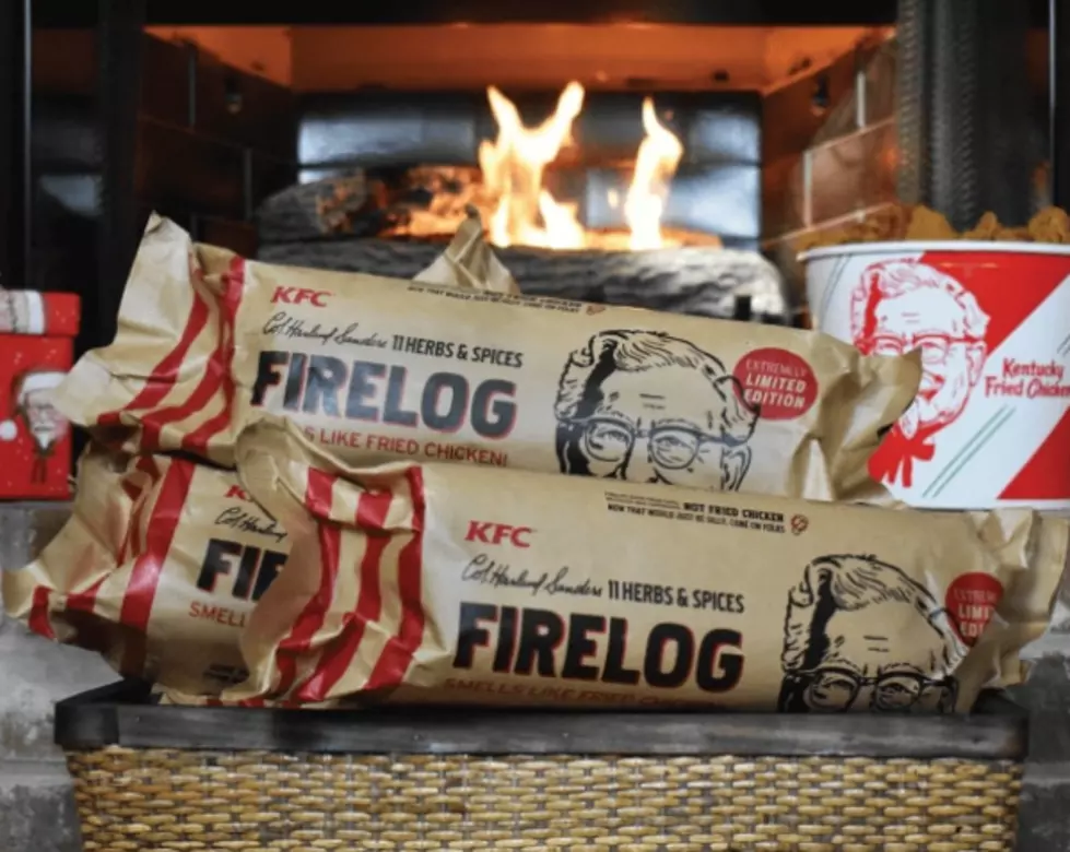 The Smell Of KFC Can Permeate Your Home With The KFC Firelog