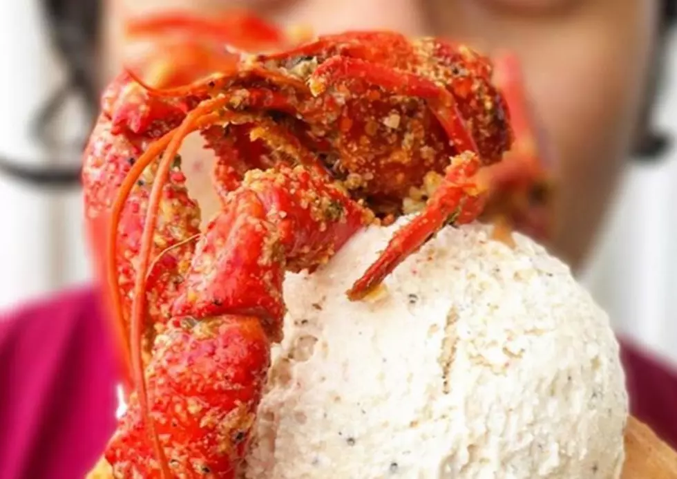 Cool Down With Crawfish Flavored Ice Cream