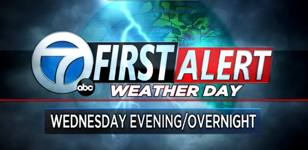 Severe Weather Possible In East Texas Overnight Wednesday