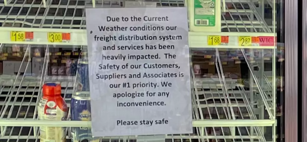 East Texas Grocery Store Shelves Still Empty