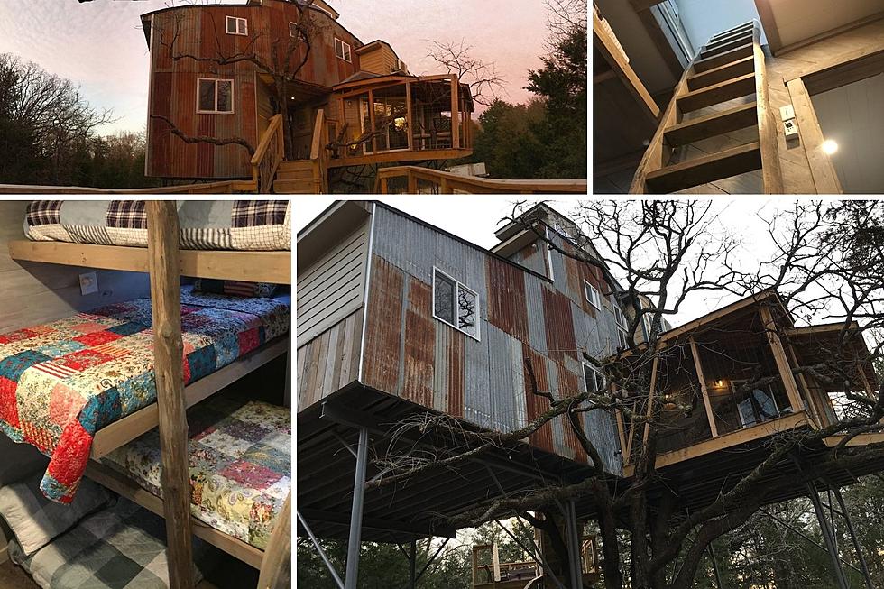 A Five Level Lindale Treehouse On Airbnb Has Enough Room For A Soccer Team