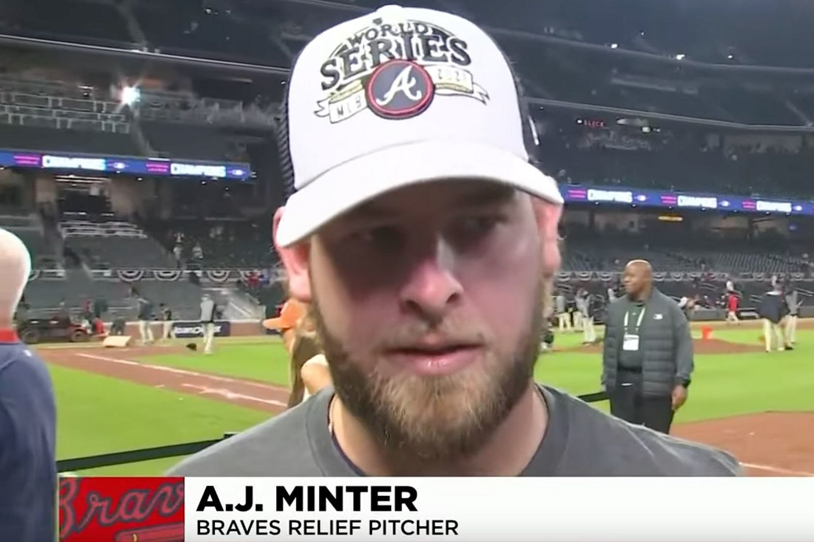 A.J. Minter Wins World Series - Texas A&M Athletics 