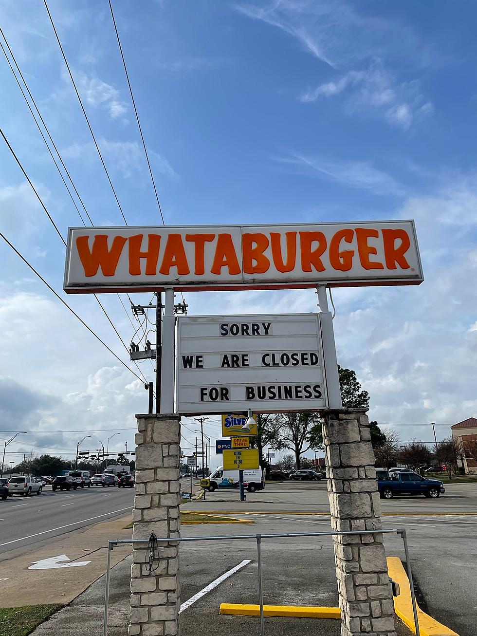 Tyler, Texas Now Has One Less Whataburger To Visit.  What now?