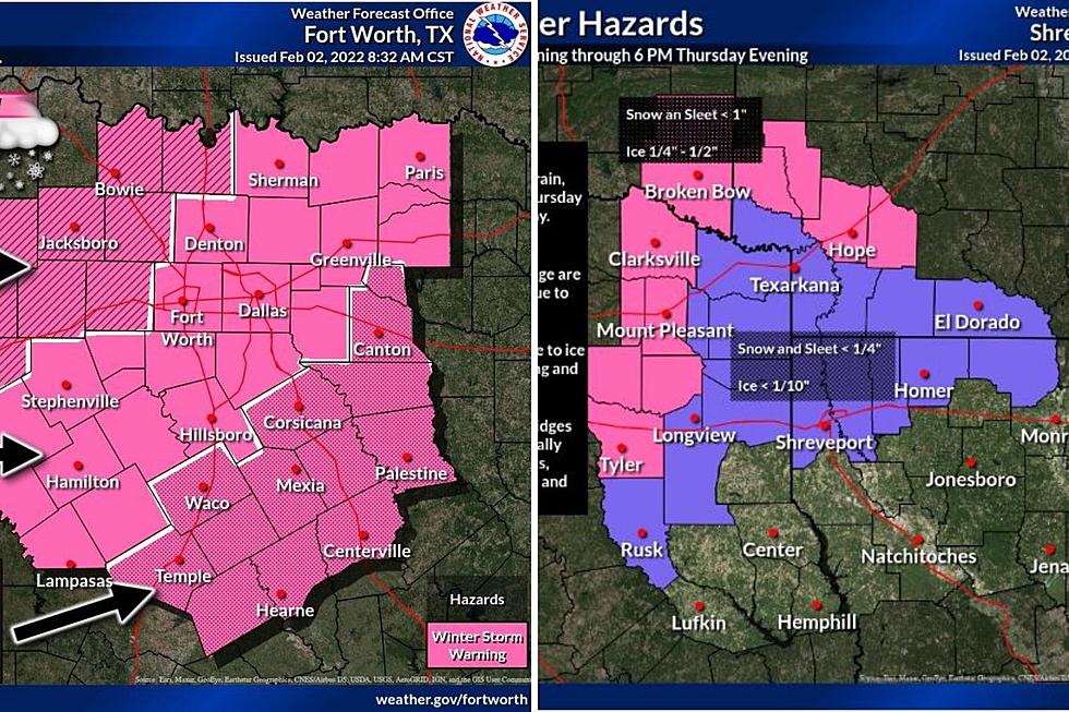 It Could Be Brutal In East Texas Thanks To The Winter Weather