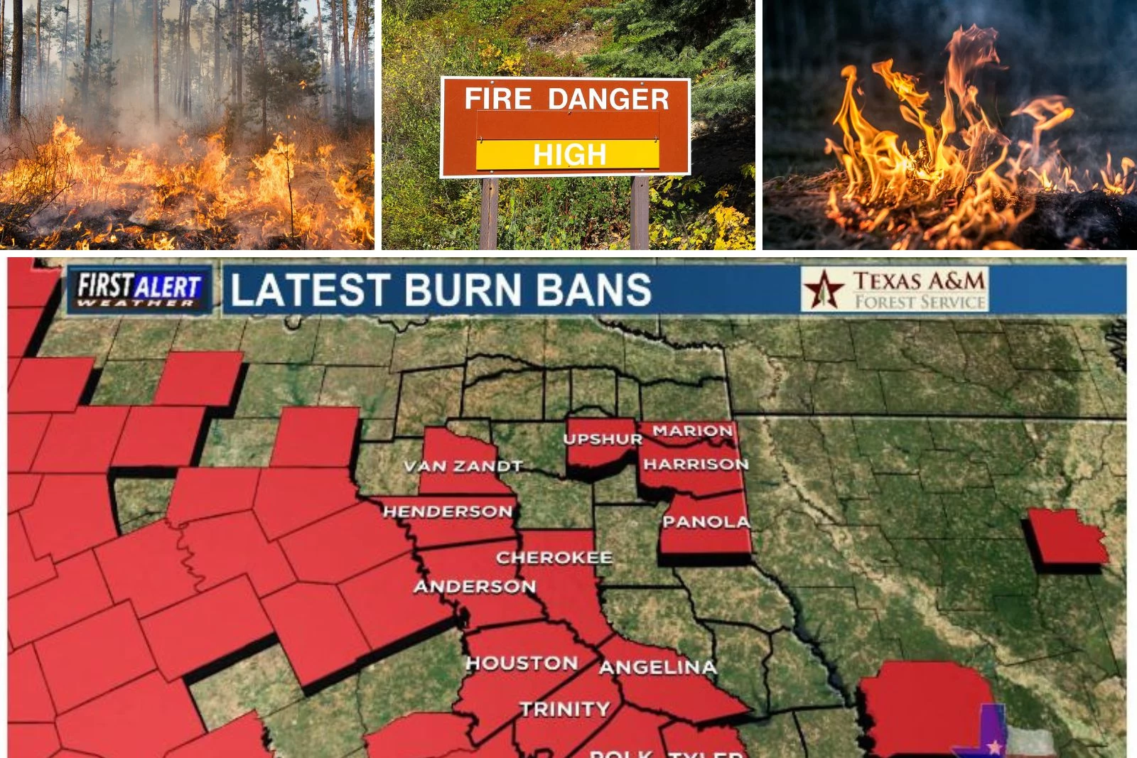 Smith County Issues Burn Ban