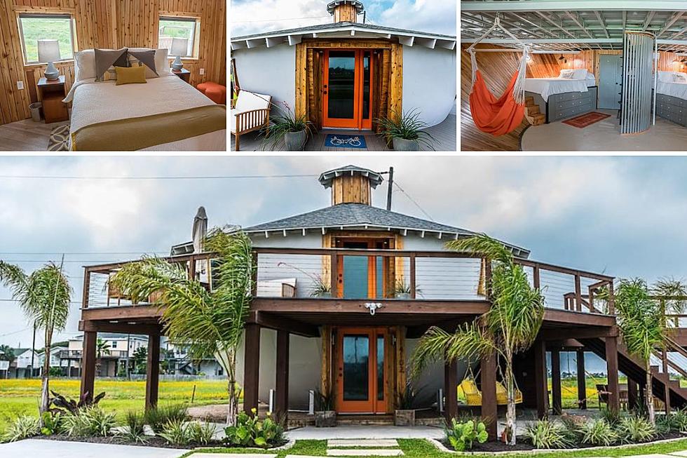 A Unique Galveston Airbnb Is Shaped Like A Giant Deep Cereal Bowl