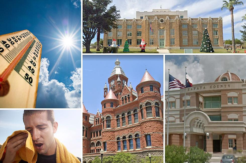 These Are The 20 Hottest Counties During The Summer In Texas