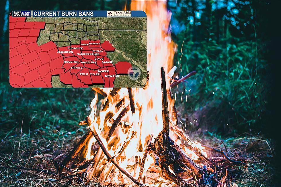 More Than Half Of Texas Is Under A Burn Ban Right Now, ETX Included