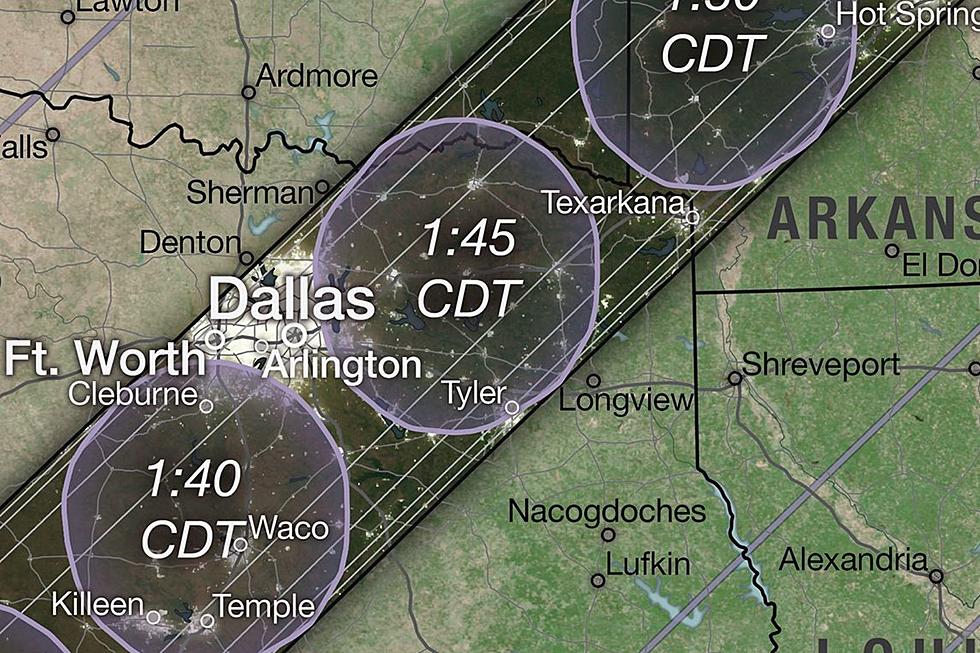 5 Of Top 20 Places To See The Total Solar Eclipse Are In Texas