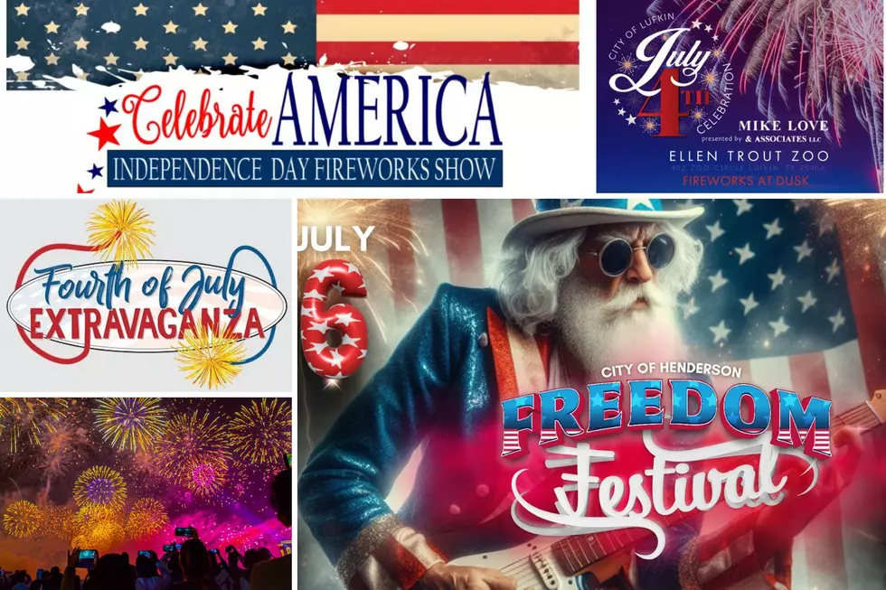 LIST: 4th Of July Firework Shows Happening In East Texas