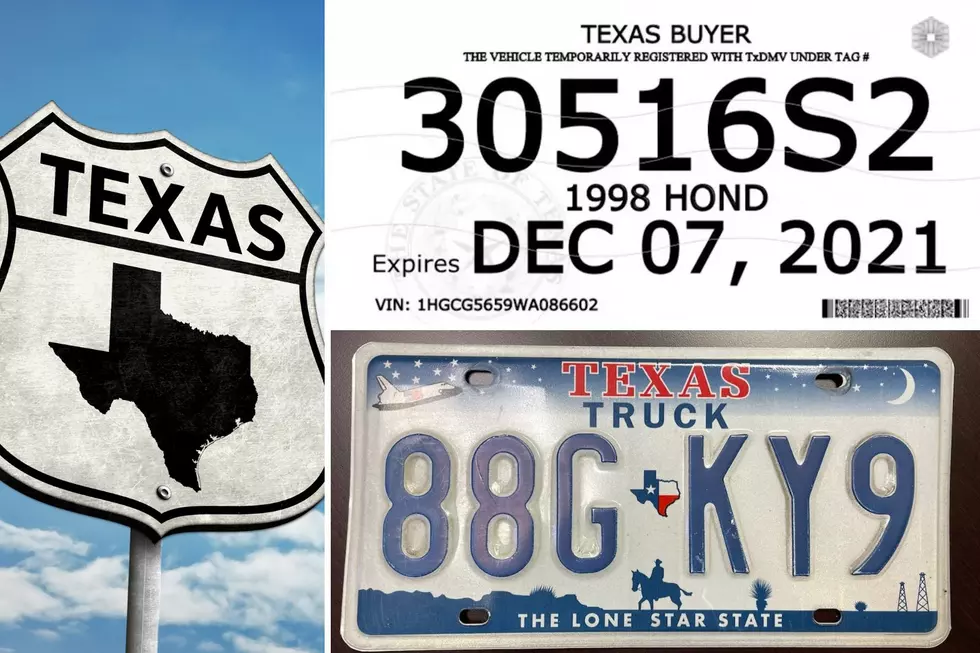 Texas Says Goodbye To The Temporary Paper Tag On Cars In July 2025