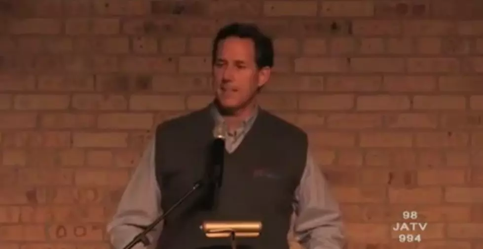 Rick Santorum Stumbles Words, Calls Obama “Government N–Ugh”! [VIDEO]