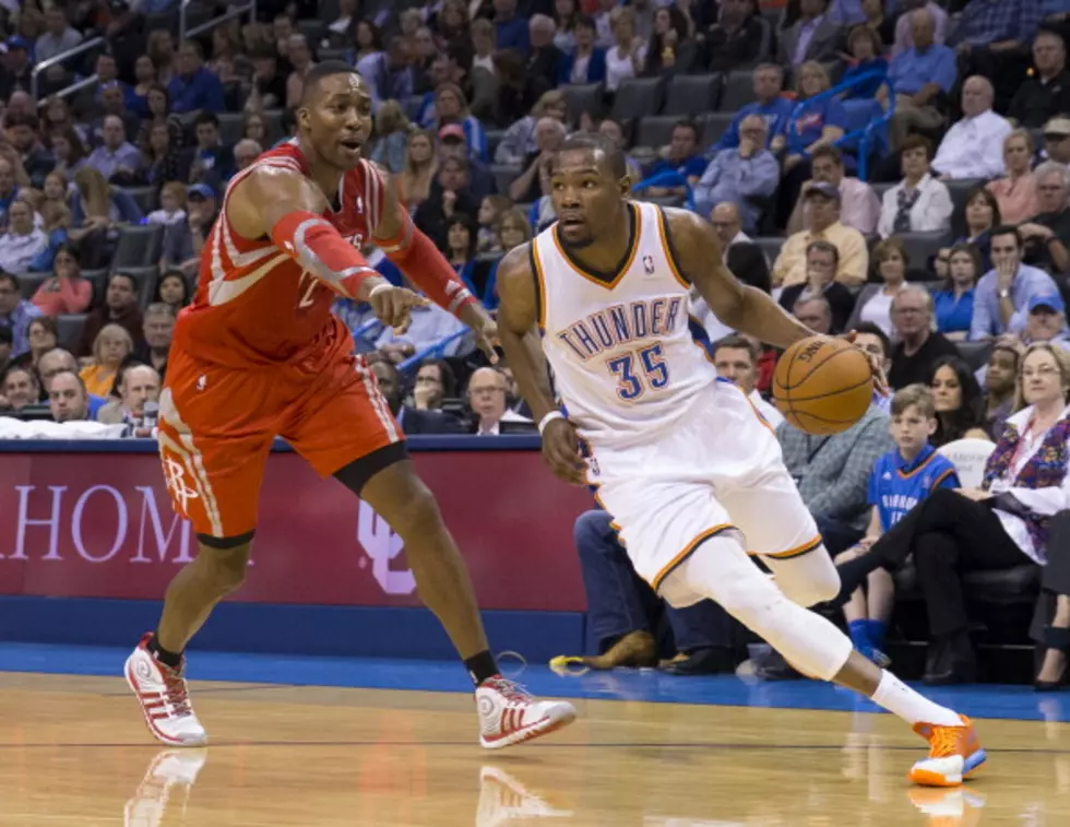 Kevin Durant, Thunder Roll Past Rockets