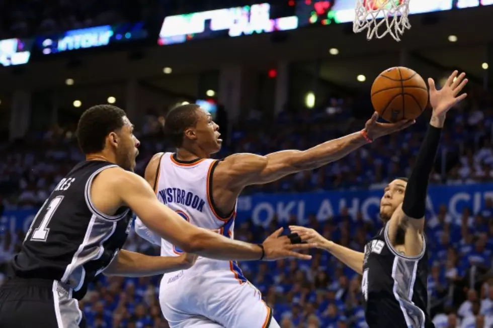 Thunder Even Series With Spurs