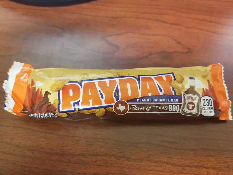 Trying BBQ Flavored Candy Bar
