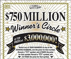 Longview Resident Wins $3 Million From Texas Lottery Scratch-Off