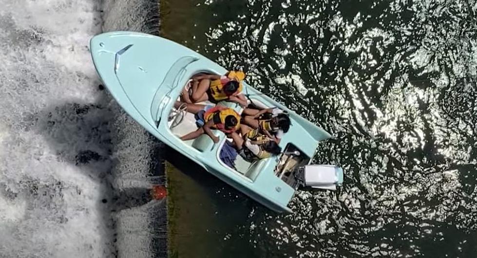 Scary Stuff: Lucky Boaters Rescued From Boat Falling Over A Texas Dam