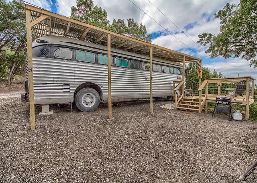 1948 Greyhound Bus Renovated Into Beautiful Texas Cabin