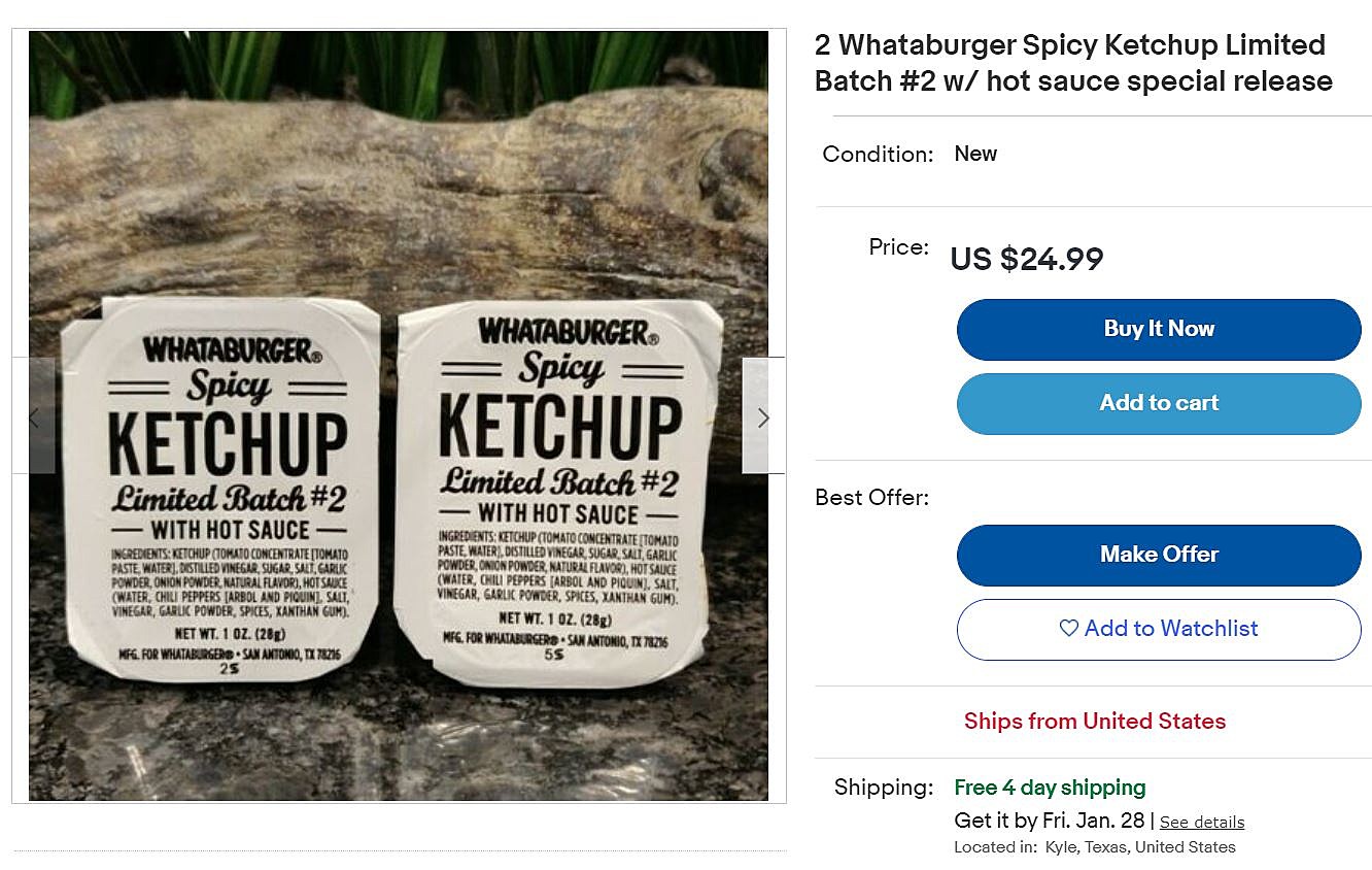 Watch as We Try a New Limited Edition Whataburger Spicy Ketchup