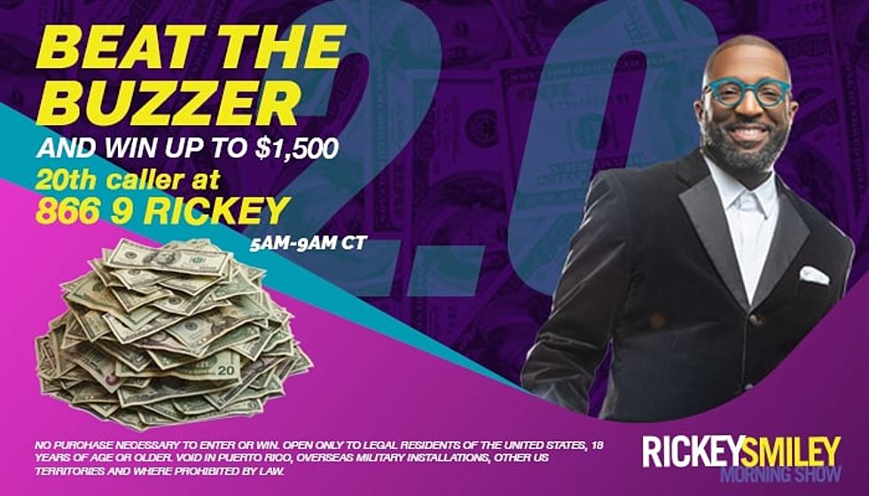 East Texas, Beat The Buzzer And Win Cash With Rickey Smiley!