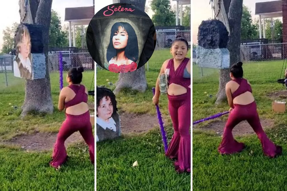 9-Year-Old Texas Girl Dressed As Selena Goes Viral For Pinata Beatdown