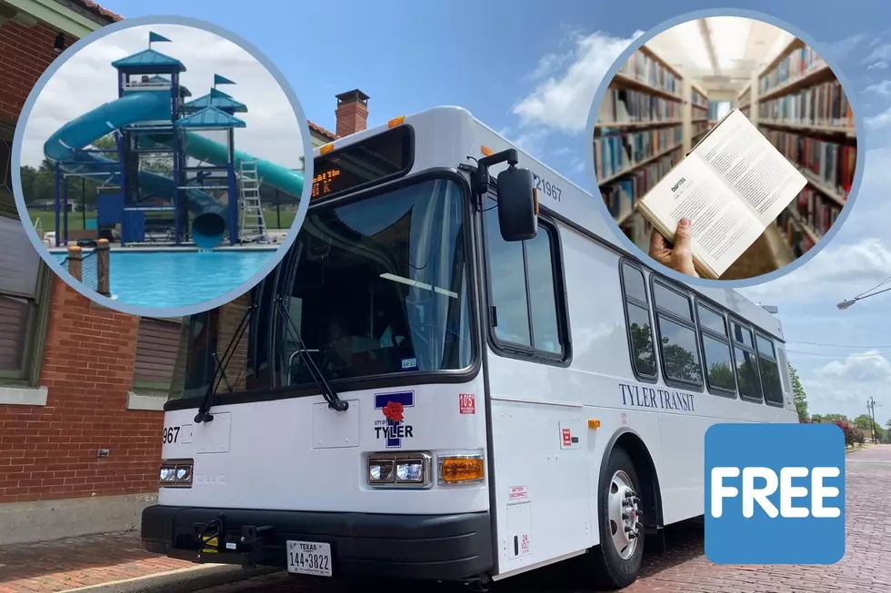 Tyler Transit Offering Free Summer Bus Rides For Kids To Library & Pool