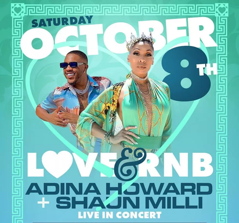 R&B Stars Shaun Milli & Adina Howard Coming To Tyler, TX