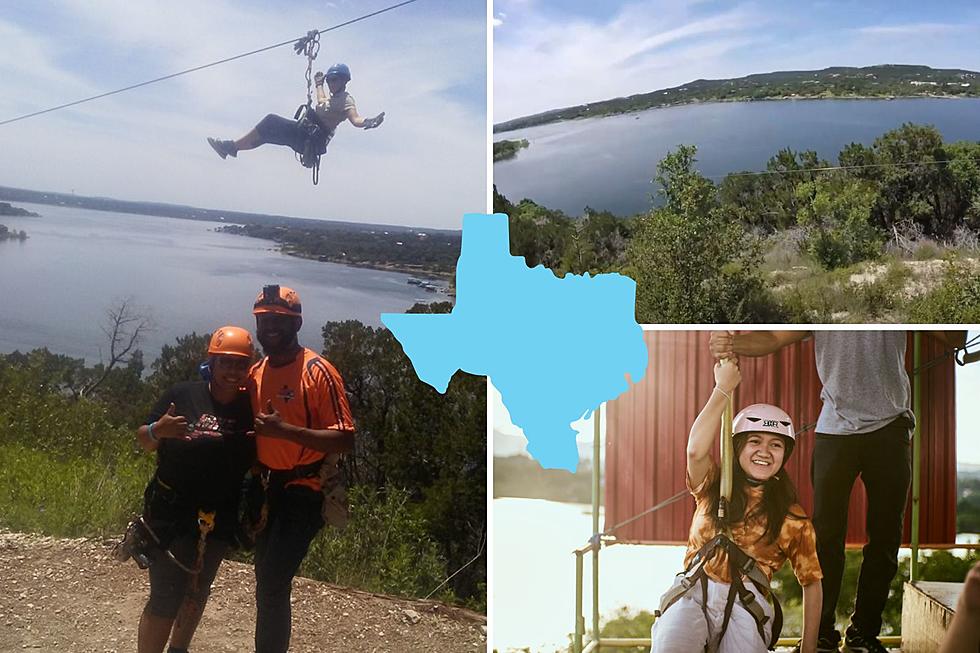WATCH: Take A Ride On The Longest And Fastest Zipline In Texas