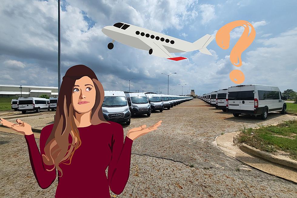 Why Are Hundreds Of Vans Parked At The Tyler, TX Airport?