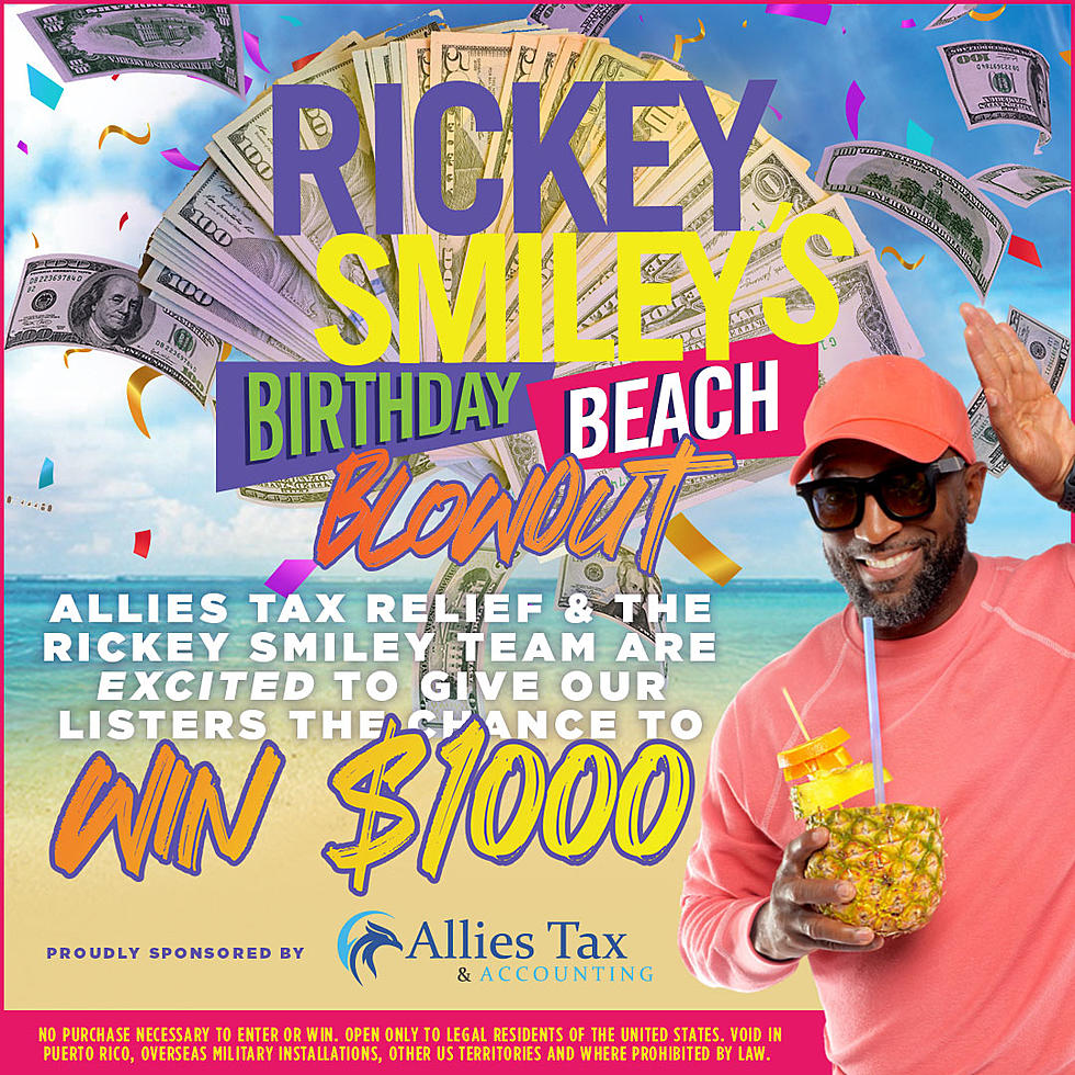 Win $1000 Cash With Rickey Smiley’s Birthday Beach Blowout