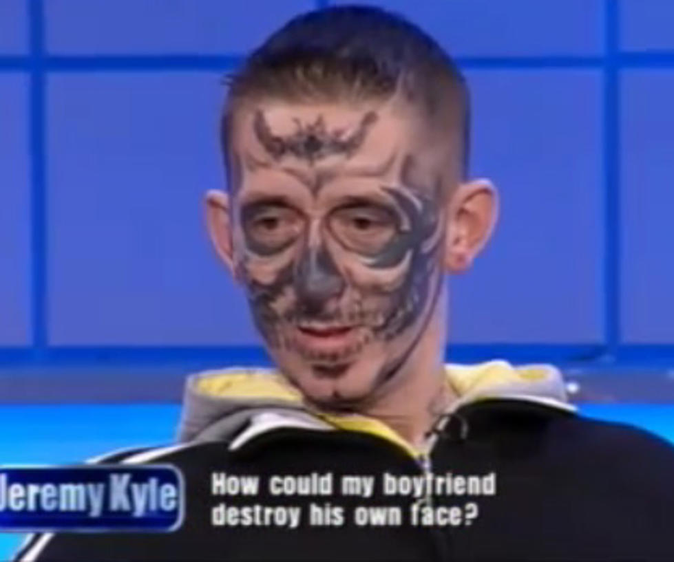 Man Gets Skull Tattooed Over His Face [VIDEO]