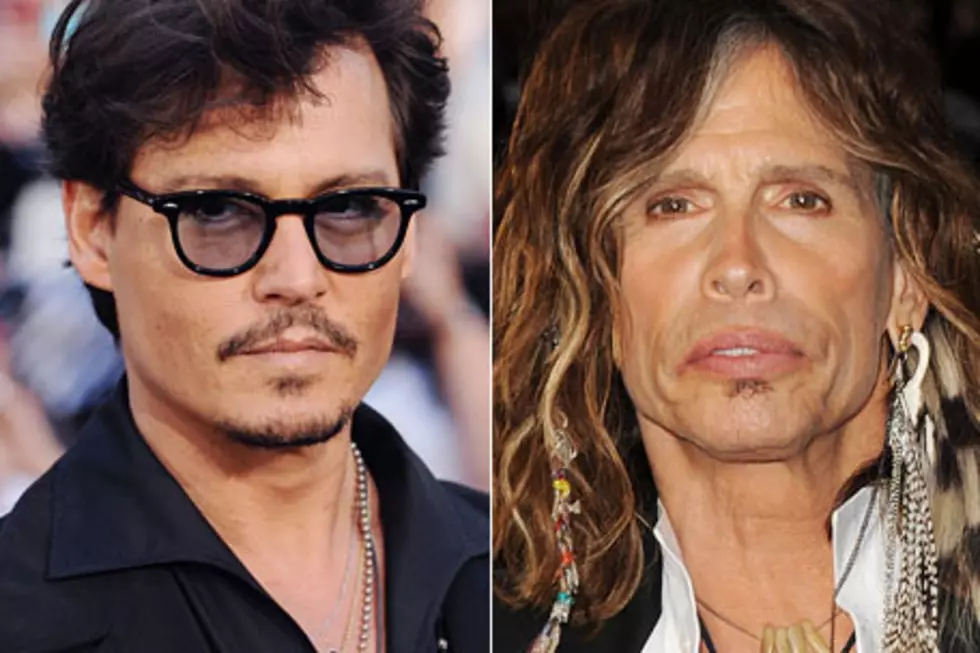 Johnny Depp Working With Steven Tyler