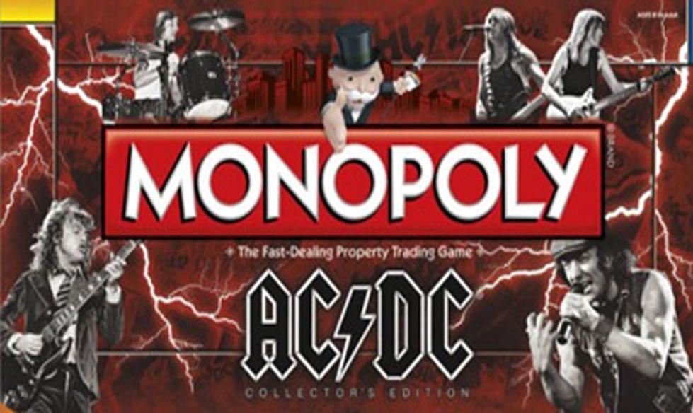 AC/DC Monopoly Coming Soon