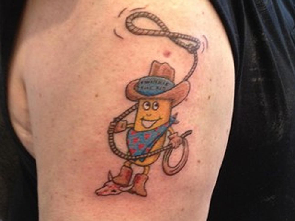 Radio DJ Loses Bet and Gets Twinkie Tattoo Live on Air