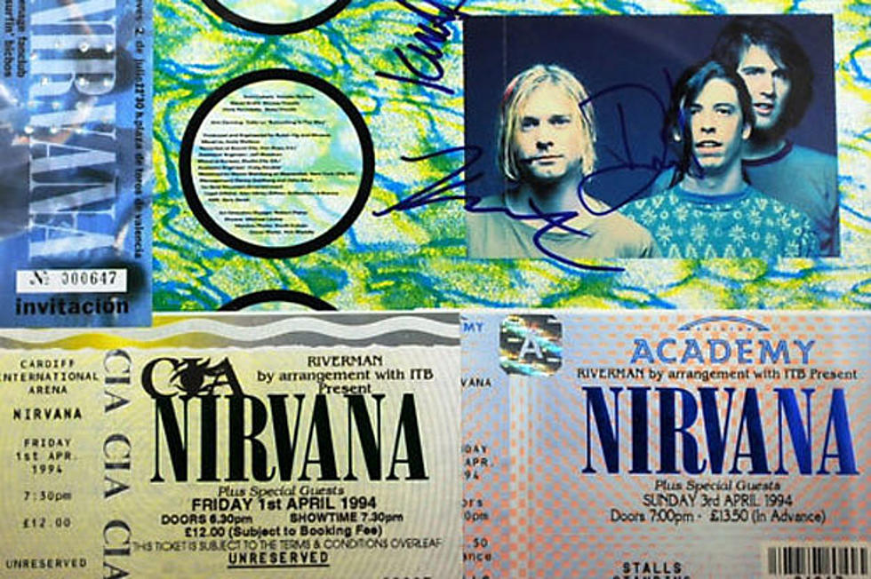 Nirvana Autographed CD Fetches Five Figures on eBay