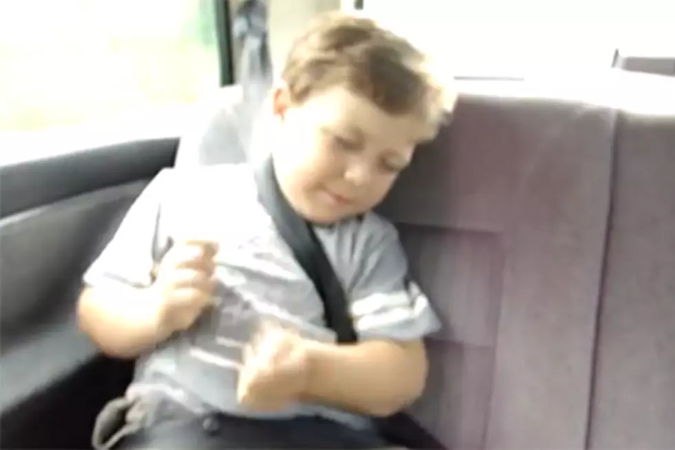 3-Year-Old Sleeping Kid Plays Air Drums to Nirvana’s ‘Breed’ [VIDEO]