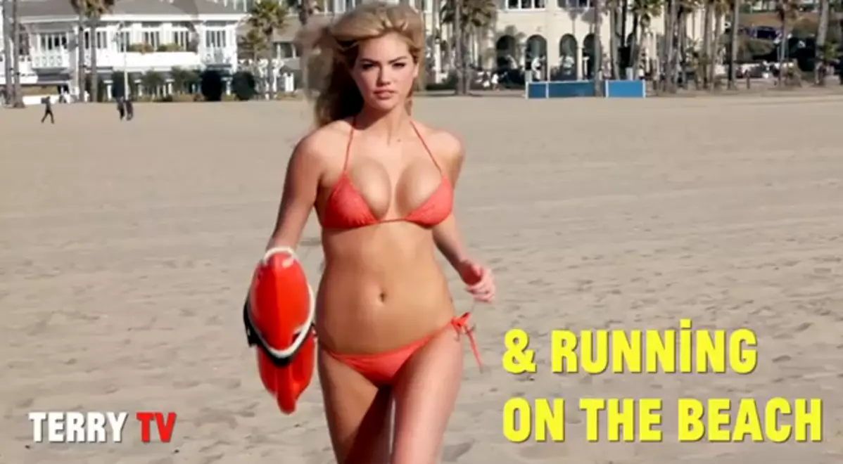 Kate Upton Bouncing Boobs for 10 Hours!